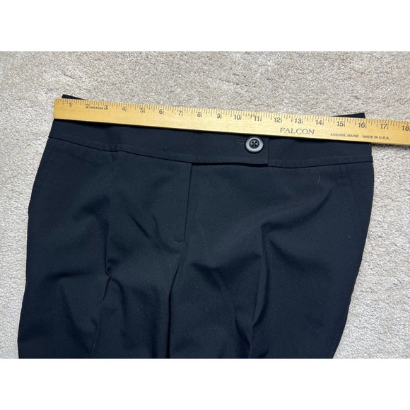 Caslon Womens Black Wide Leg Cropped Dress Pants Trousers Size 8 Career Corpcore - Picture 8 of 12